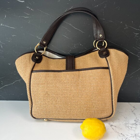 Michaels Kors Rattan Shoulder Bag - Picture 5 of 7